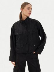 MICHAEL Michael Kors Kurtka przejściowa MT420F97LD Czarny Loose Fit. Czarne kurtki damskie MICHAEL Michael Kors, xl, bez wzorów, z syntetyku, bez kaptura. Za 1,299.00 zł.