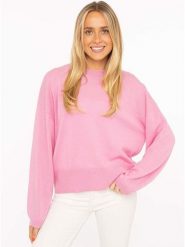 Zwillingsherz Sweter "Kastiger" w kolorze jasnoróżowym rozmiar: L. Różowe swetry klasyczne damskie Zwillingsherz, l, z kaszmiru, bez kołnierzyka. Za 451.95 zł.