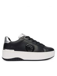 MICHAEL Michael Kors Sneakersy Dottie 43R6DTFS5L Czarny. Czarne obuwie sportowe damskie MICHAEL Michael Kors, ze skóry, bez zapięcia. Za 769.99 zł.