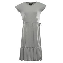 Sukienka damska Alpine Pro Derefa szara L. Szare sukienki damskie Alpine Pro, bez wzorów, z materiału, sportowe, bez ramiączek. Za 162.99 zł.