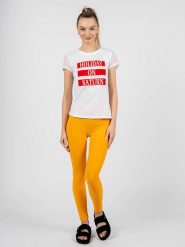 Patrizia Pepe Legginsy | 2P1420 JZ26 | Kobieta | Pomarańczowy. Brązowe legginsy damskie Patrizia Pepe, bez wzorów, z elastanu. W wyprzedaży za 249.00 zł.
