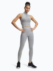 Under Armour Legginsy sportowe w kolorze szarym rozmiar: L. Szare legginsy damskie Under Armour, l, bez wzorów, z materiału, outdoorowe. Za 178.79 zł.