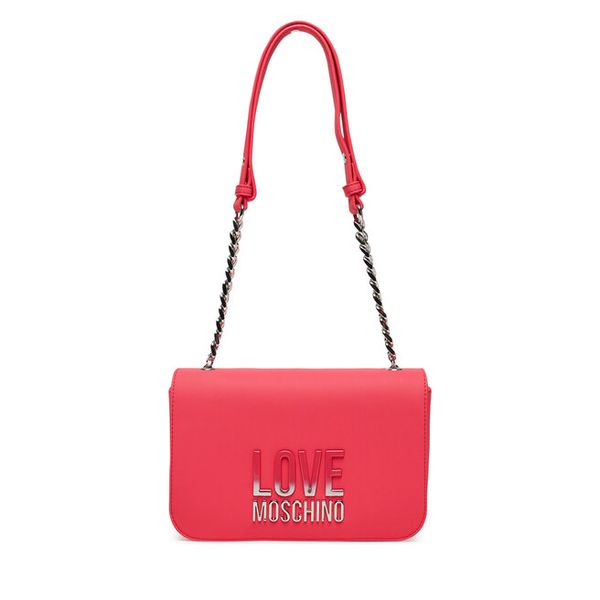 Torebka LOVE MOSCHINO. Czerwone torebki wieczorowe damskie Love Moschino, bez wzorów, bez dodatków. Za 509.99 zł.