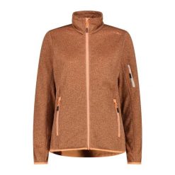 Bluza damska CMP Knit-Tech. Brązowe bluzy damskie CMP, l, bez wzorów, bez kaptura. Za 250.10 zł.