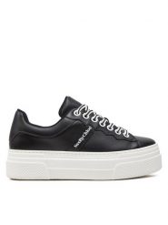 See By Chloé Sneakersy SB43065A Czarny. Czarne obuwie sportowe damskie See By Chloé, ze skóry, bez zapięcia. Za 1,209.00 zł.
