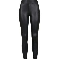 Legginsy Damskie Skóra Syntetyczna 2pak. Czarne legginsy damskie Urban Classics, xs, bez wzorów, ze skóry. Za 137.99 zł.