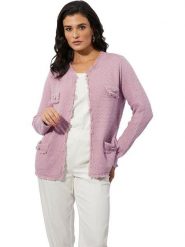 WITT WEIDEN Kardigan w kolorze jasnoróżowym rozmiar: 44. Różowe kardigany damskie WITT WEIDEN, bez wzorów, ze splotem. Za 83.03 zł.