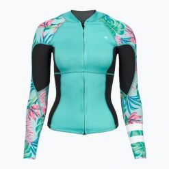 Kurtka neoprenowa damska Hurley Advant 1/1 mm. Niebieskie kurtki sportowe damskie Hurley, bez wzorów, z materiału, bez kaptura. Za 339.99 zł.