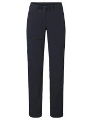Spodnie damskie Badile Pants III. Czarne spodnie sportowe damskie Vaude, s, bez wzorów, z materiału, narciarskie. Za 778.35 zł.