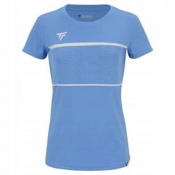 Koszulka tenisowa damska Tecnifibre Team Tech Tee. Niebieskie koszulki damskie TECNIFIBRE, bez wzorów, bez kołnierzyka, bez ramiączek. W wyprzedaży za 119.00 zł.