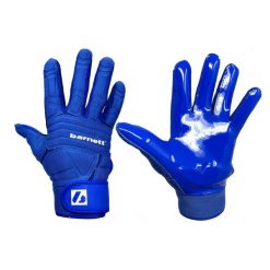 Rękawice do futbolu amerykańskiego FLG-03 Niebieskie, OL, DL. Niebieskie rękawiczki damskie BARNETT, bez wzorów. Za 139.00 zł.