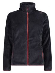 CMP Kurtka polarowa w kolorze czarnym rozmiar: 50. Czarne kurtki damskie CMP, s, bez wzorów, z materiału, bez kaptura. Za 144.45 zł.