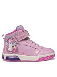 Geox Sneakersy J Inek J56ASA 0BCKC C8206 S Różowy. Czerwone buty sportowe dziewczęce Geox, bez wzorów, ze skóry, bez zapięcia. Za 249.99 zł.
