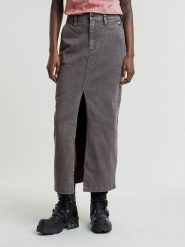 G-Star Spódnica dżinsowa w kolorze antracytowym rozmiar: W32. Czarne spódnice damskie G-Star, na co dzień, bez wzorów, z bawełny, retro, maxi. Za 229.46 zł.