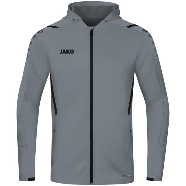 Bluza dresowa z kapturem Jako Challenge. Czarne bluzy damskie JAKO, m, bez wzorów, z dresówki, z kapturem. Za 267.45 zł.