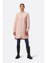 Ilse Jacobsen Płaszcz pikowany w kolorze jasnoróżowym rozmiar: 42. Różowe płaszcze damskie Ilse Jacobsen, bez wzorów, bez kaptura. Za 311.95 zł.