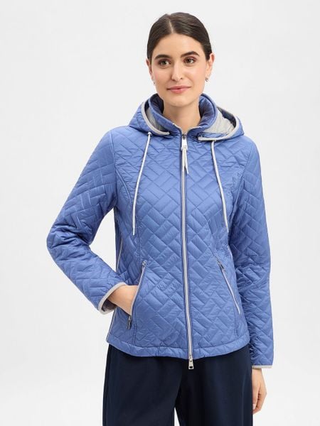 Lebek kurtka pikowana Kobiety niebieski, 38. Niebieskie kurtki damskie Lebek, bez wzorów, bez kaptura. Za 429.95 zł.