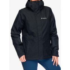 Kurtka wodoodporna damska Columbia Hikebound II Interchange Jacket. Czarne kurtki damskie Columbia, bez wzorów, bez kaptura. Za 613.99 zł.