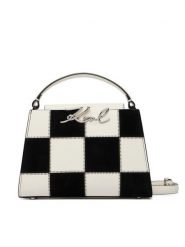 KARL LAGERFELD Torebka B3W30027 Czarny. Czarne kuferki damskie KARL LAGERFELD, bez wzorów, ze skóry, bez dodatków. Za 1,299.00 zł.