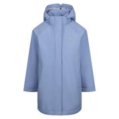 Trespass Maydew - Damska kurtka przeciwdeszczowa Tp50 Chabrowa. Niebieskie kurtki sportowe damskie Trespass, na zimę, bez wzorów, bez kaptura. Za 159.10 zł.