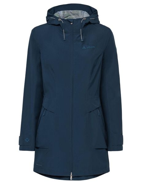 Kurtka damska Skomer Parka II. Niebieskie kurtki damskie Vaude, na lato, s, z materiału, bez kaptura. Za 1,029.00 zł.