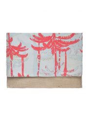 BLE Kopertówka w kolorze czerwono-białym - 24 x 17 x 1 cm rozmiar: onesize. Białe torebki wieczorowe damskie BLE, bez wzorów, z materiału, bez dodatków. Za 21.95 zł.