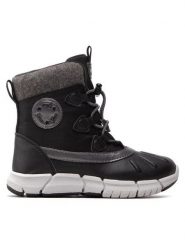 Geox Śniegowce J Flexyper G.B Abx A J26APA 054FU C9999 S Czarny. Czarne buty zimowe chłopięce Geox, z materiału, bez zapięcia. Za 389.99 zł.