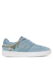 Guess Sneakersy 177191 Niebieski. Niebieskie obuwie sportowe damskie Guess, z materiału, bez zapięcia. Za 399.99 zł.