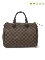 Louis Vuitton Torebka "Speedy 30" w kolorze brązowym - 30 x 21 x 17 cm rozmiar: onesize. Brązowe torebki klasyczne damskie Louis Vuitton, z materiału, bez dodatków. Za 4,493.99 zł.