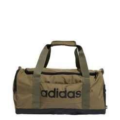 Torba Linear Duffel Small. Brązowe torby sportowe Adidas, bez wzorów, z materiału, małe. Za 143.30 zł.