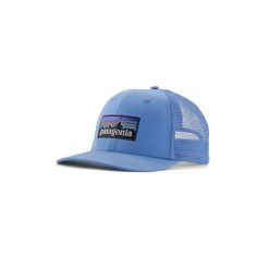 Czapka z daszkiem P-6 Logo Trucker Hat. Zielone czapki z daszkiem damskie Patagonia, na lato, bez wzorów. Za 179.99 zł.