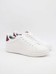 Bellucci Sneakersy w kolorze biało-czerwonym rozmiar: 40. Białe obuwie sportowe damskie Bellucci, bez zapięcia. Za 86.99 zł.