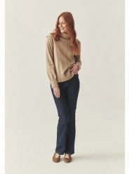 TATUUM Golf w kolorze beżowym rozmiar: XS. Brązowe golfy damskie TATUUM, xs, bez wzorów, bez ramiączek. Za 104.64 zł.