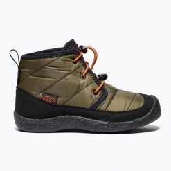 Buty juniorskie KEEN Howser II Chukka WP. Zielone obuwie trekkingowe damskie Keen, bez zapięcia. Za 249.99 zł.