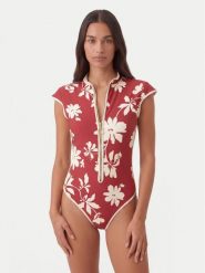 Seafolly Strój kąpielowy Mayflower 60290-299 Czerwony. Czerwone stroje jednoczęściowe Seafolly, bez wzorów, z syntetyku. Za 615.99 zł.