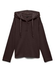 Vero Moda Bluza w kolorze brązowym rozmiar: S. Brązowe bluzy damskie Vero Moda, s, bez wzorów, z kapturem. Za 149.95 zł.