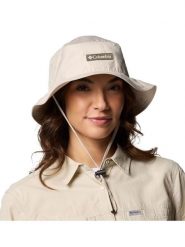 Columbia Kapelusz "Skien Valley" w kolorze beżowym rozmiar: L/XL. Brązowe kapelusze damskie Columbia, bez wzorów, z materiału. Za 118.56 zł.