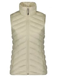 DOLOMITE Kamizelka pikowana "Strenta" w kolorze kremowym rozmiar: L. Brązowe kamizelki damskie Dolomite, l, bez wzorów, z poliamidu, bez kaptura. Za 236.05 zł.