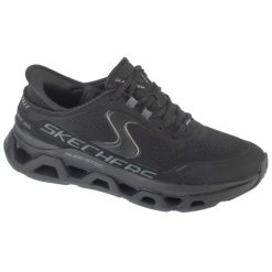 Buty sportowe Sneakersy damskie, Slip-Ins: Glide-Step Altus. Czarne obuwie sportowe casual damskie Skechers, bez zapięcia. Za 499.99 zł.