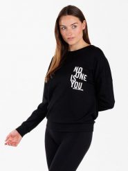 KEY LARGO Bluza "Powerful" w kolorze czarnym rozmiar: M. Czarne bluzy damskie KEY LARGO, m, bez wzorów, bez kaptura. Za 127.05 zł.