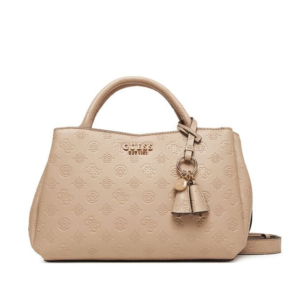 Torebka Guess. Brązowe torebki klasyczne damskie Guess, bez dodatków. Za 329.99 zł.