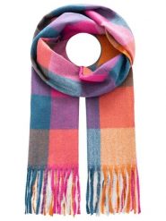 Zwillingsherz Szal ze wzorem - 200 x 33 cm rozmiar: onesize. Szaliki damskie Zwillingsherz, bez wzorów, z materiału. Za 82.99 zł.