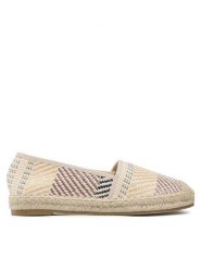 DeeZee Espadryle WSS990-146 Beżowy. Brązowe espadryle damskie DeeZee, bez wzorów, z materiału, bez obcasa. Za 62.99 zł.