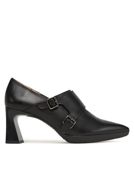 Hispanitas Półbuty HI254303 Czarny. Czarne czółenka damskie Hispanitas, bez wzorów, ze skóry, bez obcasa, na obcasie, bez zapięcia. Za 559.99 zł.