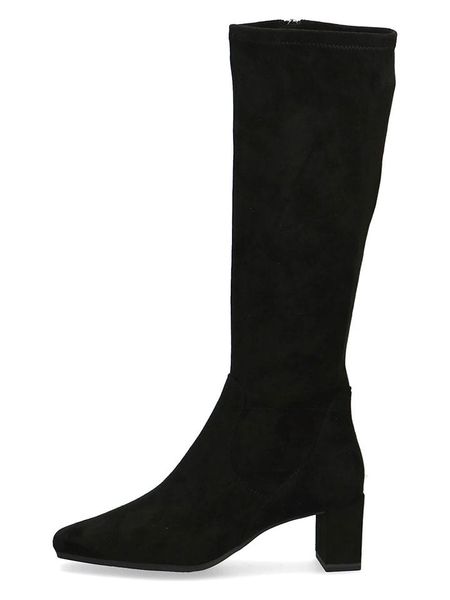 Caprice Kozaki w kolorze czarnym rozmiar: 40. Czarne kozaki damskie Caprice, na zimę, bez obcasa, bez zapięcia. Za 208.99 zł.