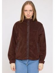 MAZINE Kurtka polarowa "Fleet" w kolorze brązowym rozmiar: S. Brązowe kurtki damskie MAZINE, s, bez wzorów, z polaru, bez kaptura. Za 143.90 zł.