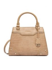 Lasocki Torebka CEO-LSK-M-005-09 Beżowy. Brązowe torebki klasyczne damskie Lasocki, z materiału, bez dodatków. Za 179.99 zł.