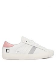 D.A.T.E. Sneakersy Hill Low Calf W431-HL-CA Biały. Białe obuwie sportowe damskie D.A.T.E., ze skóry, bez zapięcia. Za 519.99 zł.