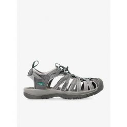 Sandały trekkingowe damskie Keen Whisper. Szare sandały damskie Keen, bez wzorów, bez obcasa, bez zapięcia. Za 340.99 zł.