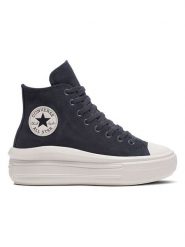 Converse Skórzane sneakersy "Chuck Taylor All Star Move Platform" w kolorze czarnym rozmiar: 39. Czarne obuwie sportowe damskie Converse, za kostkę, bez zapięcia. Za 338.21 zł.